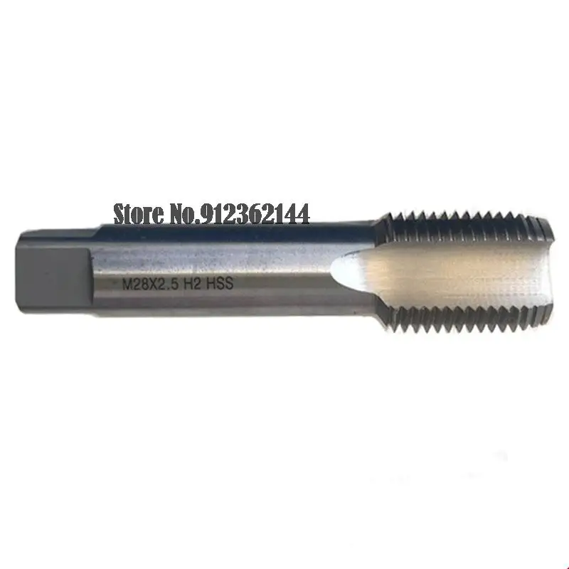 1PCS Right Hand M36 M37 M38 M39 M40 M42 M45 teeth=1.0 1.5 2.0 3.0 4.0 4.5mm HSS Machine tap Processing: steel