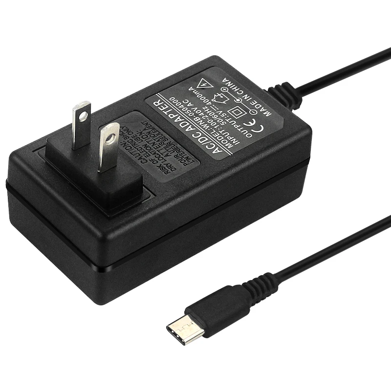 5V 4A  Raspberry Pi 4 Power Supply Type C AC DC Adapter Input 100-240V EU US UK AU Applicable for Orange Pi 5 / 4 LTS / 3 LTS