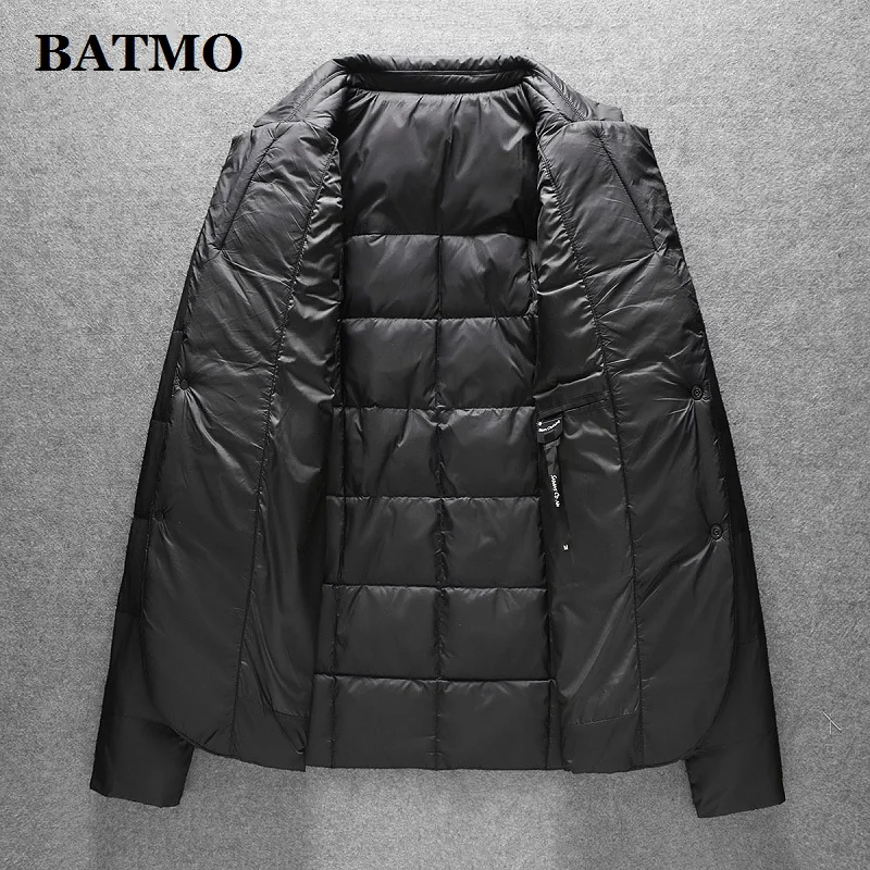 BATMO-Chaqueta de invierno para hombre, blazer blanco de chaquetas de pato, 2022, 80%