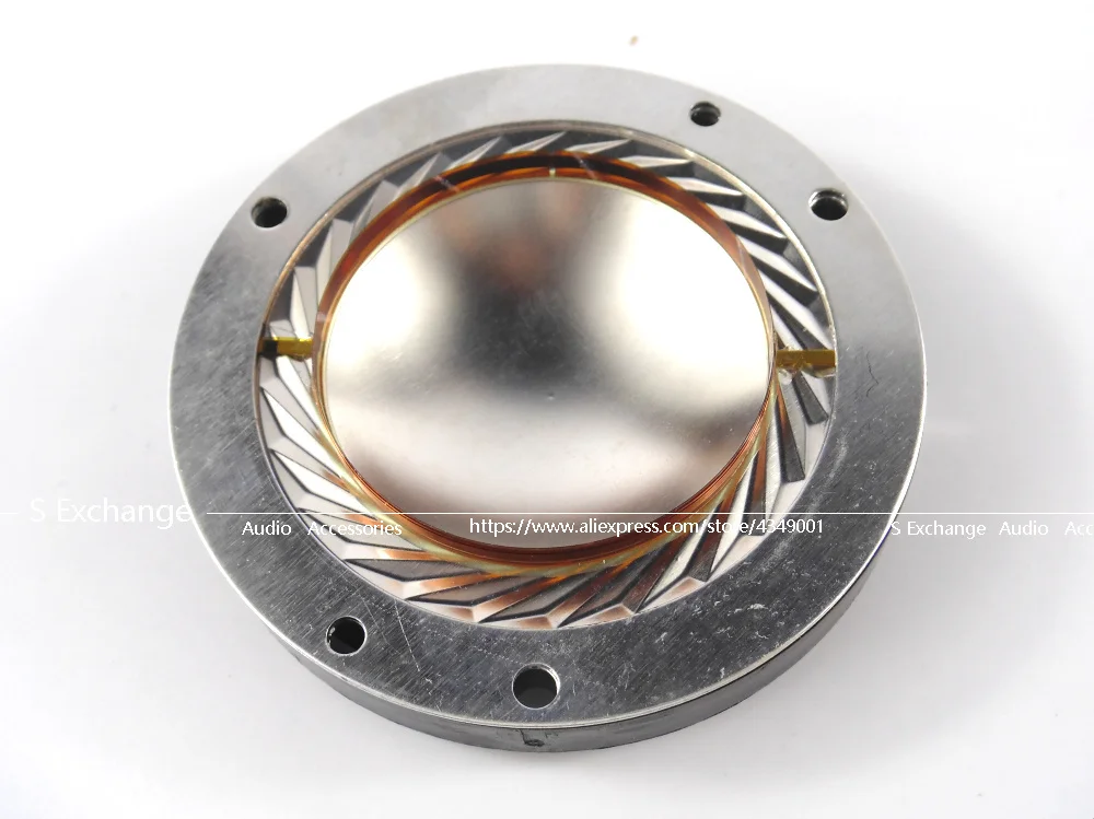 2PCS Aluminum Diaphragm Fit For Altec Lansing Speaker 604 802 804 16 Ohm