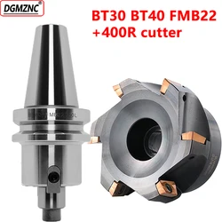 1set Face mill holder BT30 FMB22 BT40 FMB22+400R 50 63 milling cutter for CNC machine mill