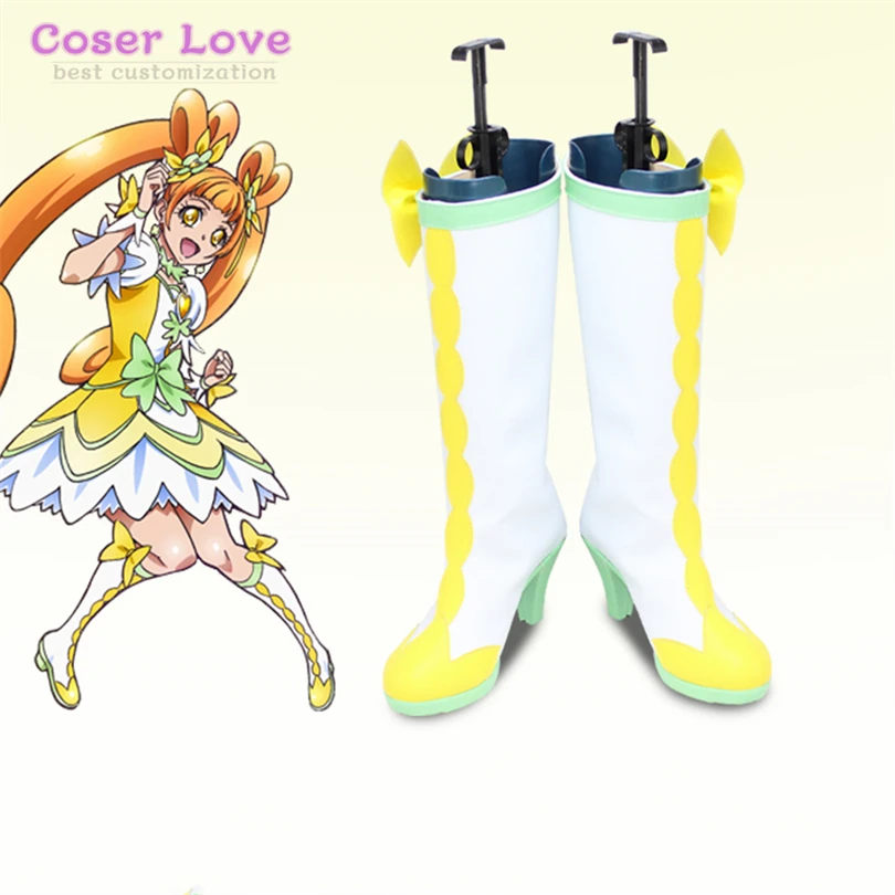 Precure Pretty Cure Yotsuba Arisu Alice Cure Rosetta Cure Honey Oomori Yuuko Halloween Cosplay buty buty