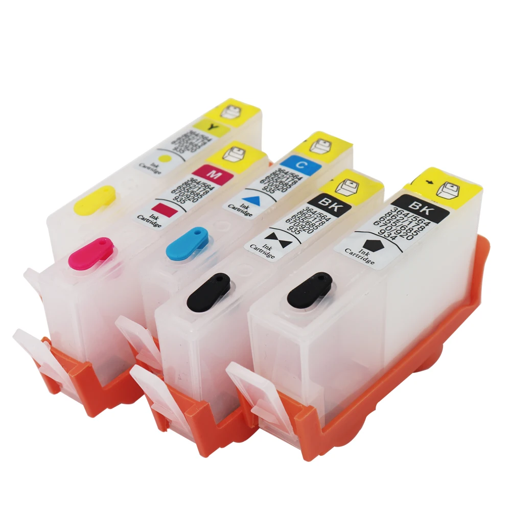 For HP 178 Refillable Ink Cartridge with Chips for HP Photosmart C6380 C6300 C5300 C5383 C5380 C6383 D5460 D5400 D5463 Printers