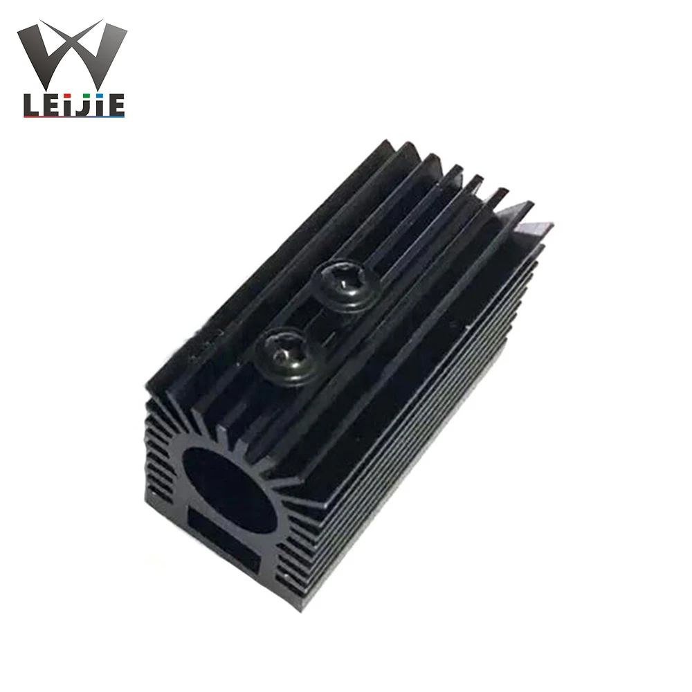 22mm * 45mm Aluminum Radiator Heat Sink Holder Brackets for 12mm Laser Module