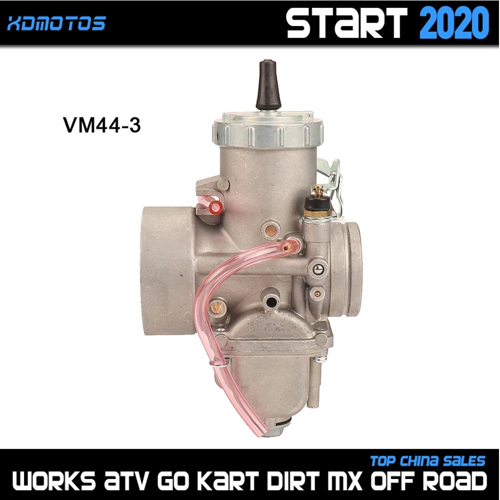 

Motorcycle VM 44MM Carburetor For Mikuni KTM Husqvarn VM44 Round Slide-3 400 500 600 700 800CC Spigot Carb Refit Carburettor