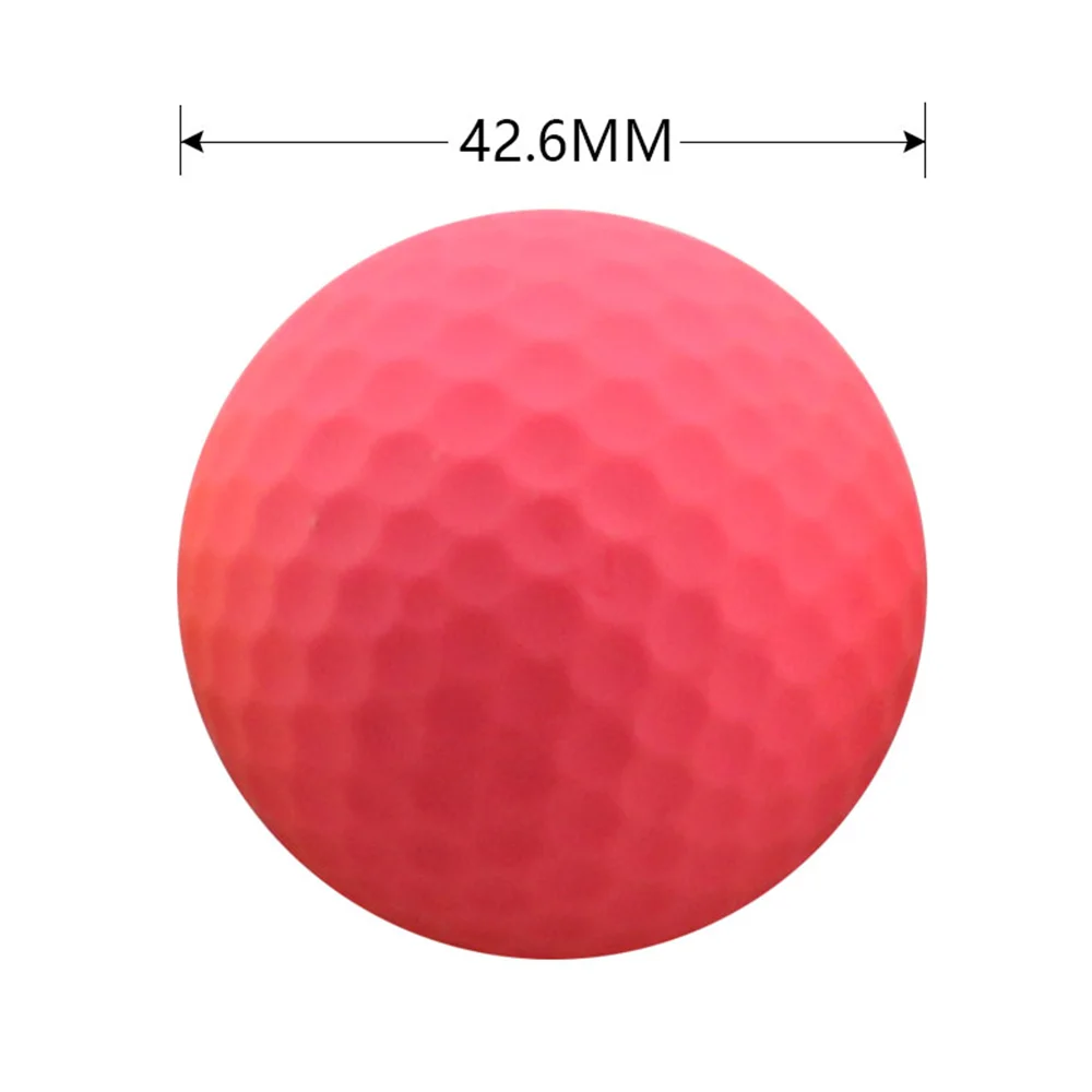 CRESTGOLF 8pcs/Pack Golf Balls 2 Layers Golf Practice Balls 8 Colors for Your Choice Golf Accessories