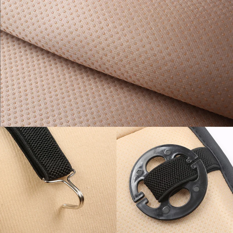 3D Breathable Leather Car Seat Cover Protector Mats Universal Automobiles Waterproof Car Van Auto Vehicle Seat Cushion Protector