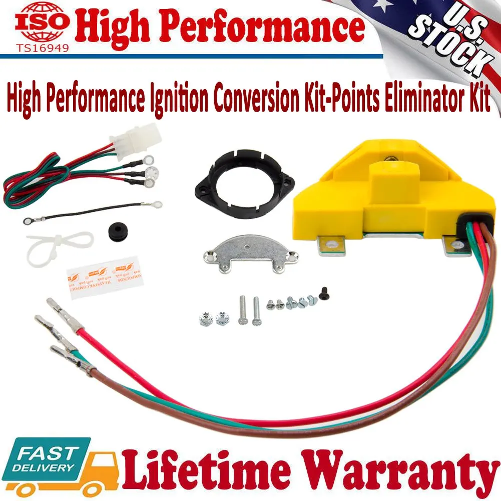 2010ACC V8 Ignition Conversion Kit For 1957-74 GM W/Single Points Distributor