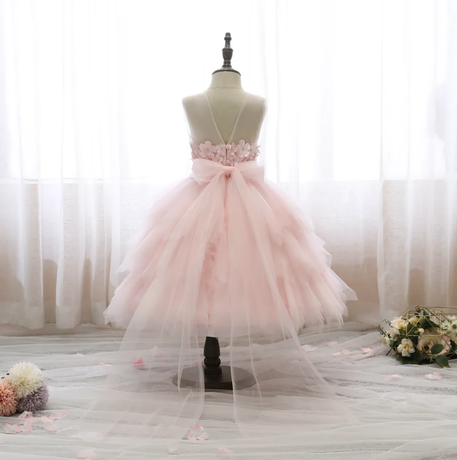 Principessa Flower Girl Dress For Kids Wedding qualsiasi evento banchetto cerimonia compleanno sera festa Prom Celebrations Ball