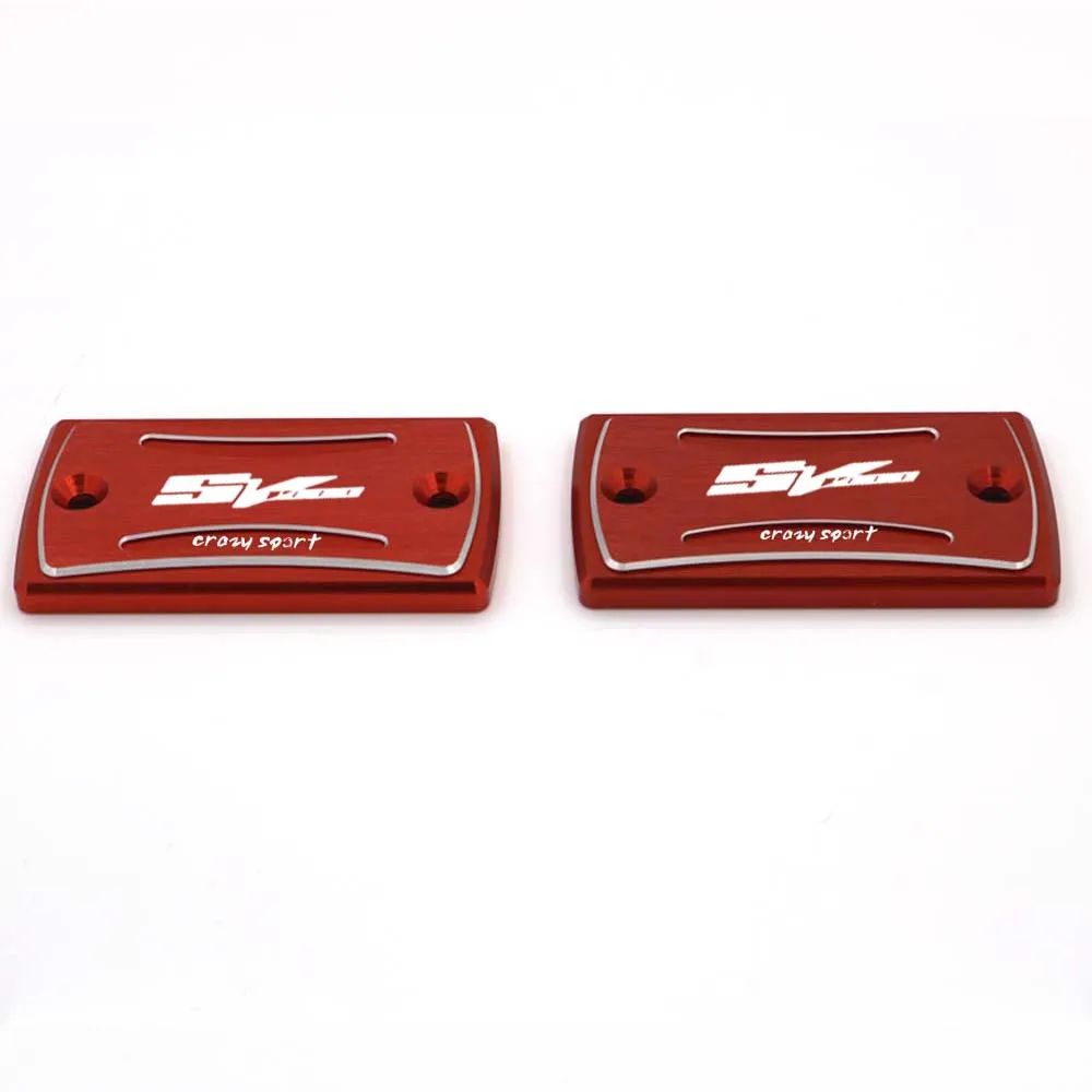 for SUZUKI SV1000 2003-2008 2007 SV 1000  Front Brake/Clutch Fluid Reservoir Cover Motorcycle Accessories