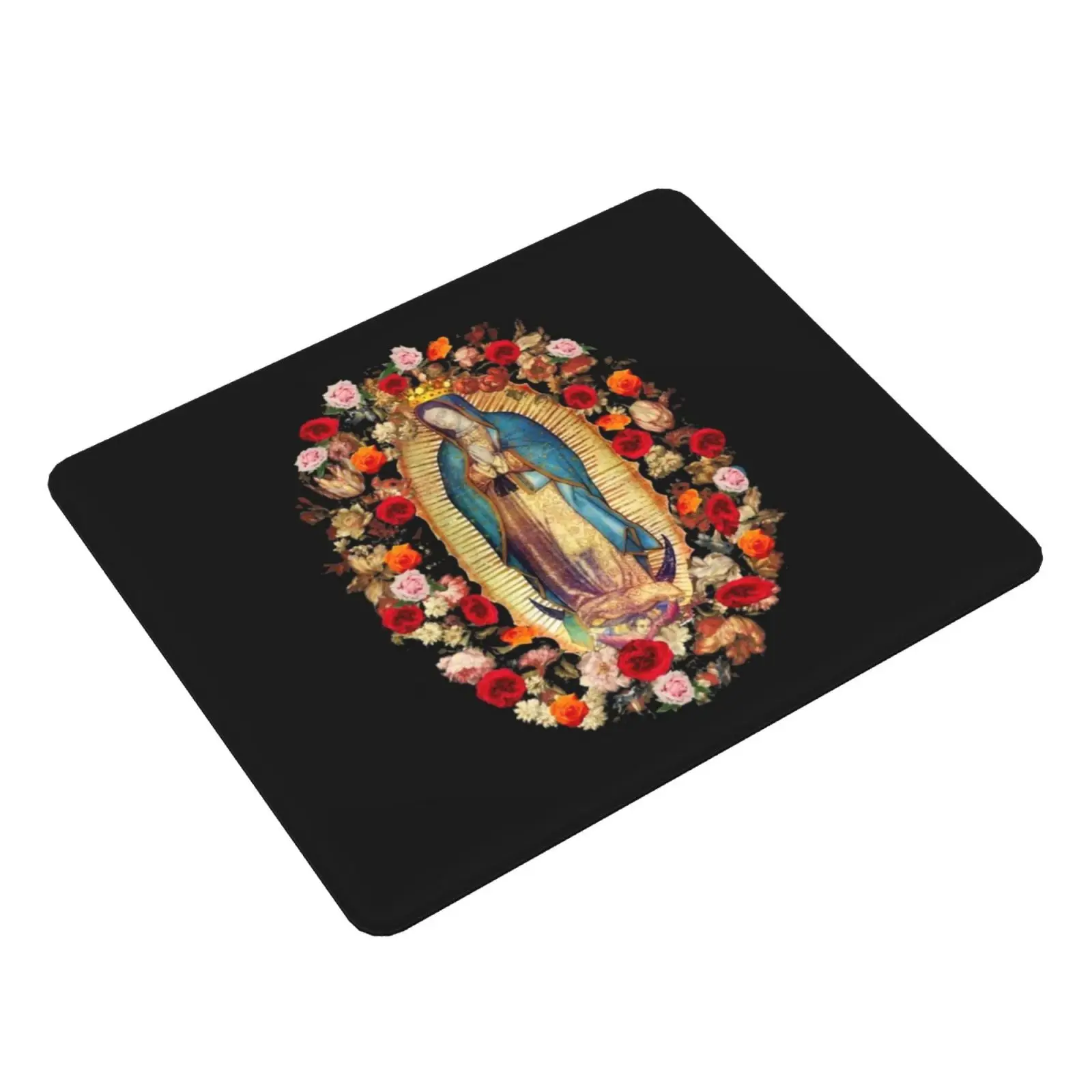 Our Lady Of Guadalupe Virgin Mary Mexico Mexican Mouse Pad DIY Print Guadalupe Our Lady Of Guadalupe