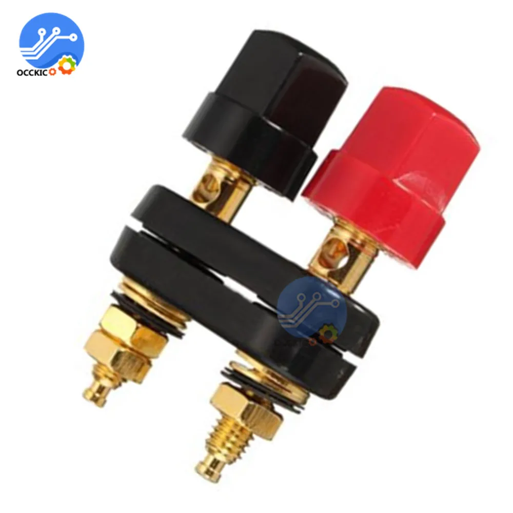 바나나 플러그 커넥터, 커플 단자 커넥터, 앰프 스피커 단자 바인딩 포스트, 바나나 플러그, 스피콘 잭, 5 개