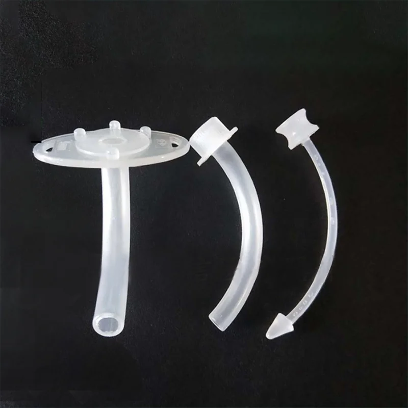 Tracheotomy whole larynx cannula adult half larynx surgery patient radiotherapy special tracheal sterilized plastic cannula