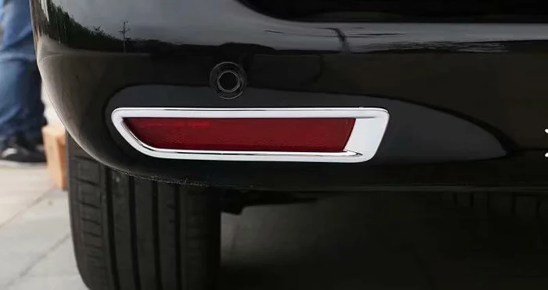 For Mercedes-Benz Vito (W447) V-Class 2017-2020 ABS Chrome Rear Reflector Fog Light Lamp Cover Trim Bezel Frame Styling Garnish