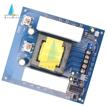 1000W DC 12V to AC 110V 220V 380V 420V high frequency square wave power inverter boost board car converter module transformer