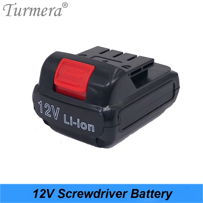Turmera12v 3s  Cordless Screwdriver Charger Battery Electric Drill Battery Screwdriver Battery for Power Tools