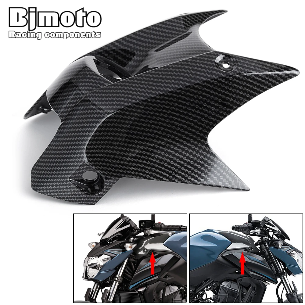 Motorcycle Tank Guard Cowl Fuel Gas Tank Cover For Kawasaki Z650 Ninja650 Ninja 650 2017 2018 2019 2020