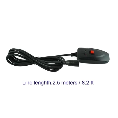 Controlador de cable nebulizador portátil, 3 pines, XLR, para máquina de humo de 900w, 1500w, 2,5 m, nuevo