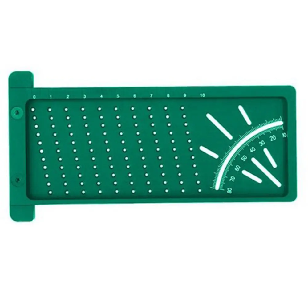 3D carpenter measuring ruler 3D Angle ruler square wood measuring tool carpenter marking ruler hole ruler 3D ruler carpenter