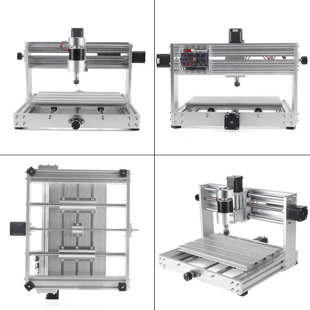 TWOWIN 3018 MAX Router di CNC 40W macchina per incisione Laser GRBL Control 200W mandrino PCB taglio fresatrice metallo incisore fai da te