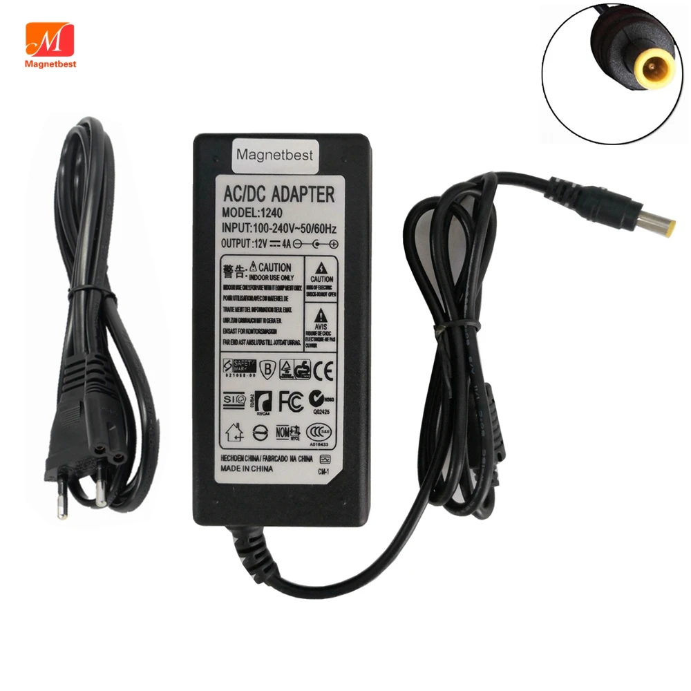 12V 4A AC Adapter Charger For Panasonic AG-UX90MC HC-MDH3GK AG
