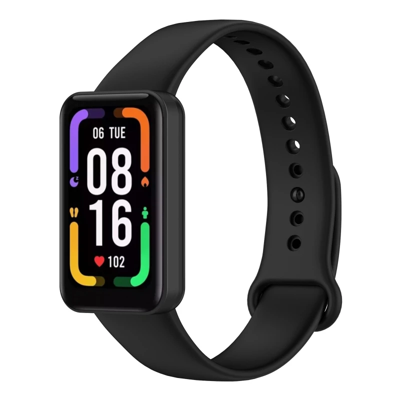 بلون سيليكون حزام صالح لل Redmi الذكية الفرقة برو سوار مقاوم للماء دائم الذكية ساعة الموضة الفرقة معصمه الرياضة