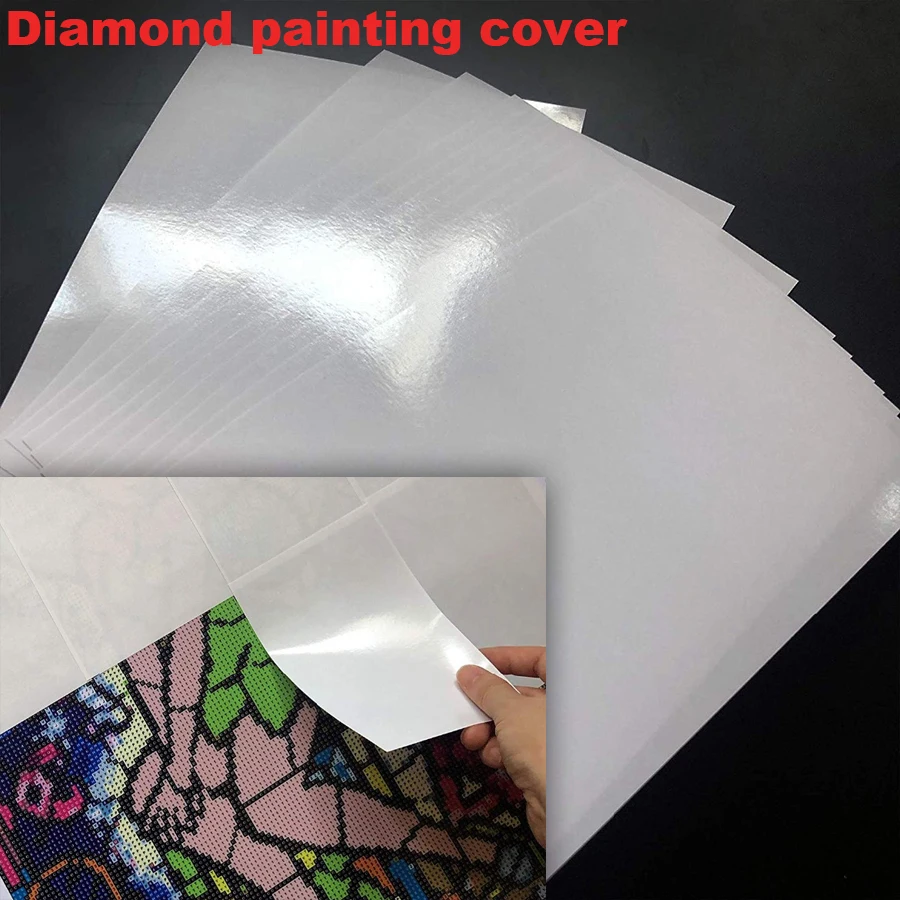 Diamond Painting tools Release Paper,double-sided Non-stick Cover Replacement Diamond Embroidery Accessories oil paper 105*148