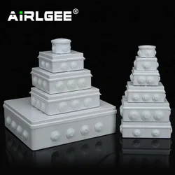 Wholesale ABS Plastic IP65 Waterproof Junction Box DIY Outdoor Electrical Connection Box Cable Branch Box 200x100x70mm