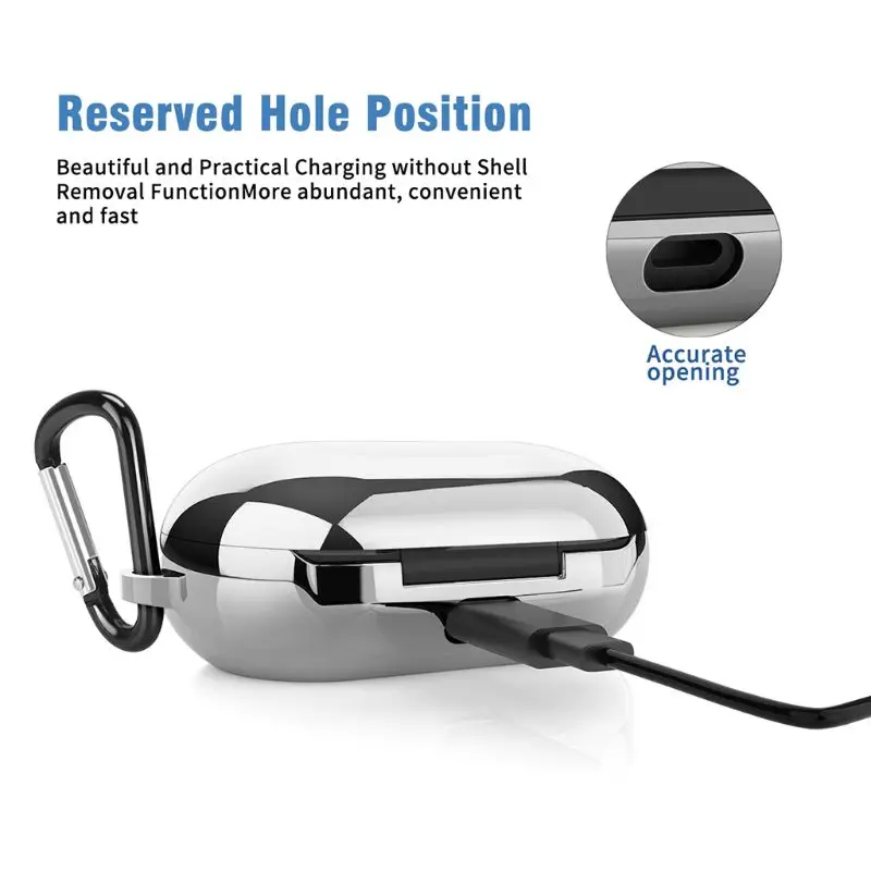 TPU ป้องกันกรณีสำหรับ Samsung Galaxy Buds 2019กรณีซิลิคอนชาร์จแขน Anti Drop หูฟังไร้สายป้องกัน