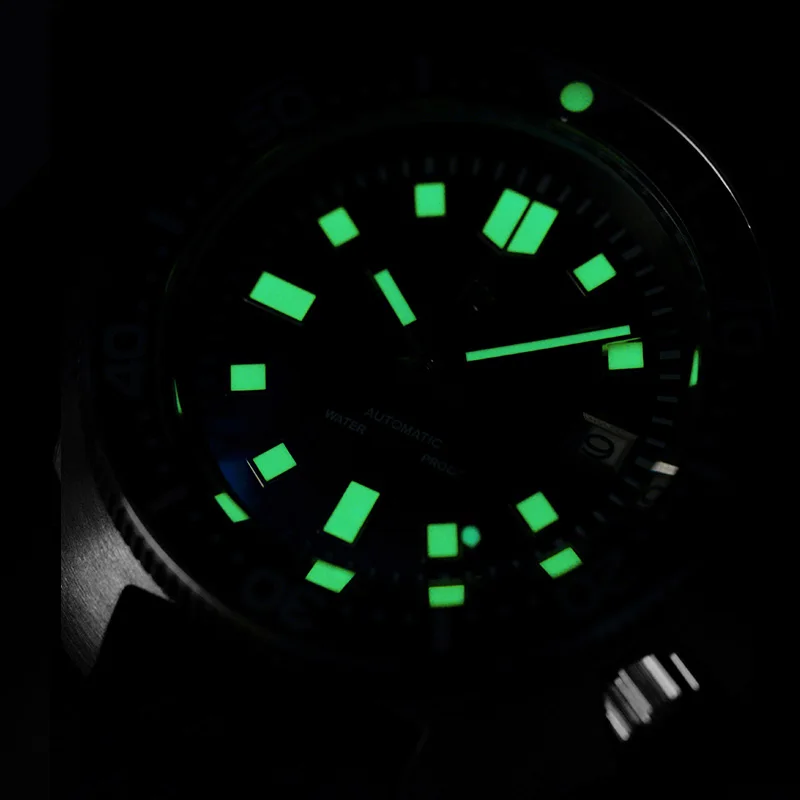 Retangula Rdunae  R2X Fat Abalone Classic Retro Outdoor Diving Mechanical Men\'s Watch 41mm NH35 C3 Lume 15Bar Waterproof