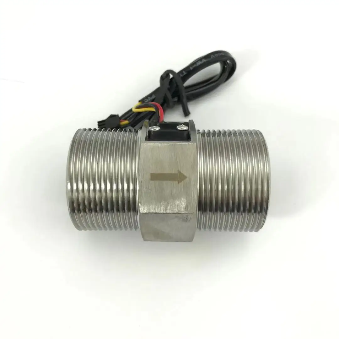 G1-1/2 DN40mm Hall Water Flow Sensor USS-HS121TA 5-200L/Min SUS304 Flowmeter