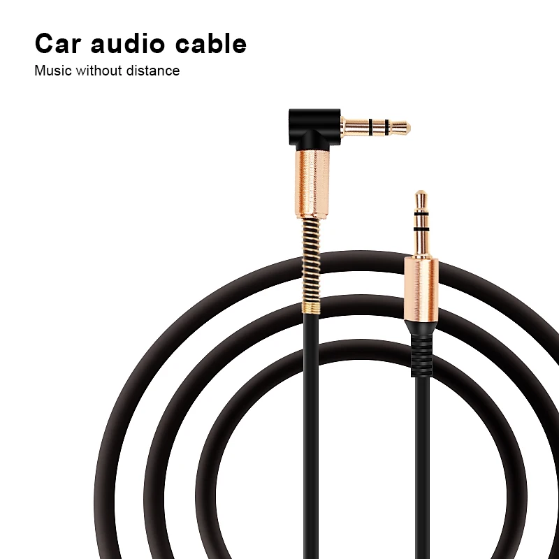 Kabel Aux 3,5 mm Kabel audio 3,5 mm Jack Kabel głośnikowy męski do męskiego Samochodowy przewód Aux do słuchawek JBL iphone Samsung AUX