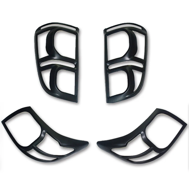 

EXTERIOR AUTO HEAD LAMP COVER TAIL LIGHTS COVERS CAR STYLING FIT FOR HILUX VIGO 2012-2014 PICKUP CHROMIUM STYLING TRIMS COVER