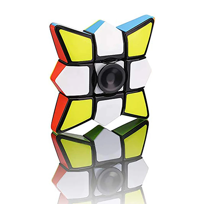 Magic Cube 3D Puzzle Spinner 1X3X3 Speed Gyro Fingertips Fidget Toy Antistress Educational Games for Kids Children Adults