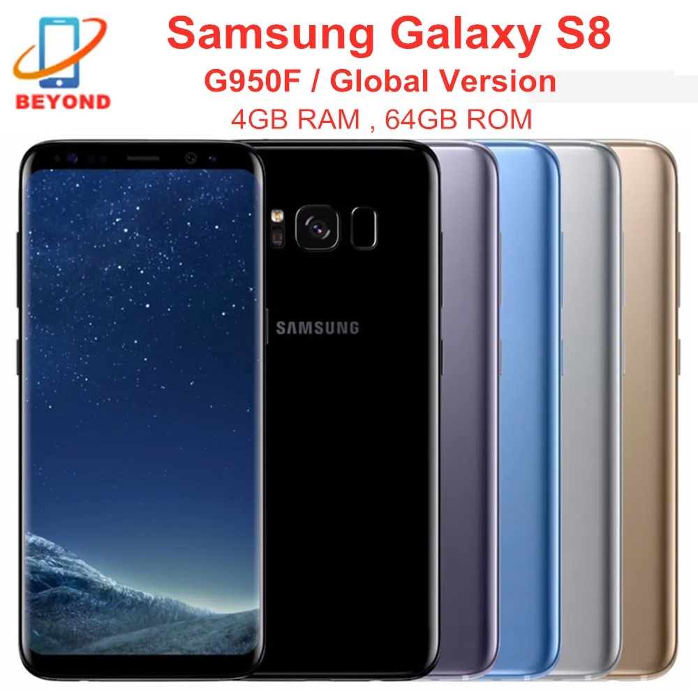 Samsung Galaxy S8 G950F 4GB RAM 64GB ROM NFC Global Version 6.2