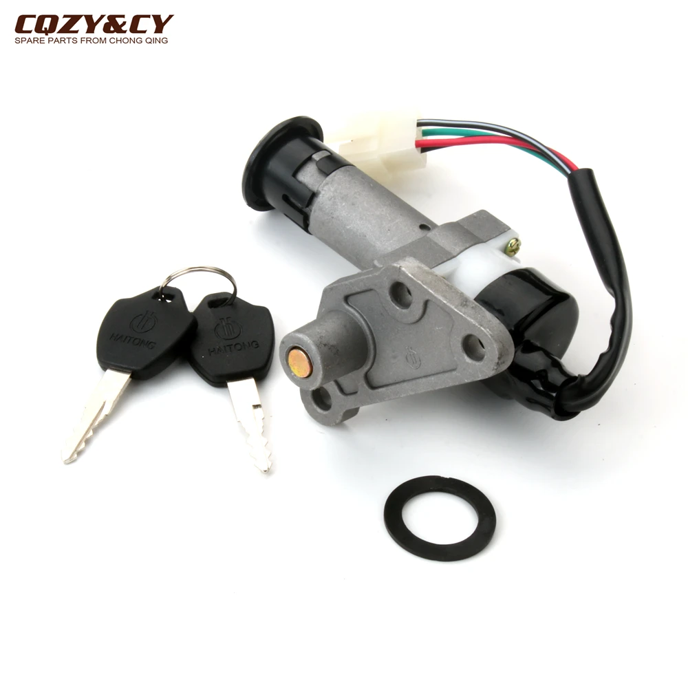 Scooter Key Switch Ignition Lock For Znen Classic Venice ZN150T-E