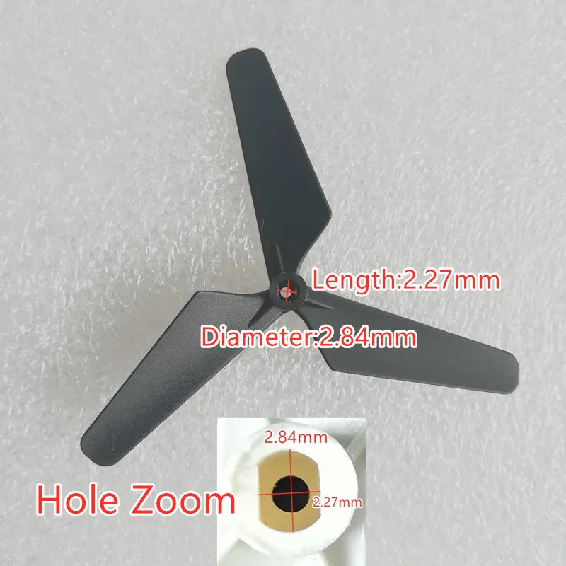 A B 3-Blades Three Blades Props AB Propellers For Watch Quadcopter Airplane Heli Drones Spare Parts Accessories