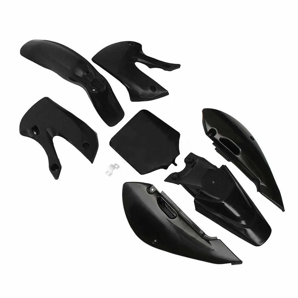 Motorcycle Full Fairing Kits Plastic Body Cover Fenders Mudguard For KLX110 KX65 DRZ110 RM65 Dirt Pit Bike