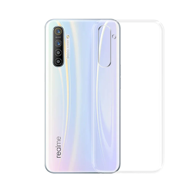 Transparent Soft Silicone Case For OPPO Realme 3 5 5S X2 X50 Pro X Lite XT Q Ultra Thin TPU Cover Shockproof