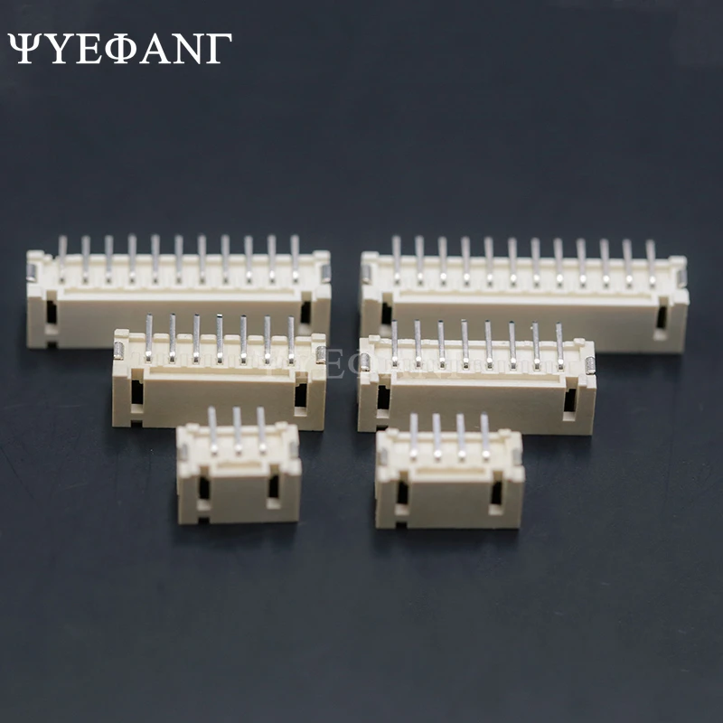 10PCS PH2.0 2.0mm Pitch Connector SMD 2P 3P 4P 5P 6P 8P 10P 2mm Vertical Socket 2mm Pitch Patch Plug Connector SMT SMD