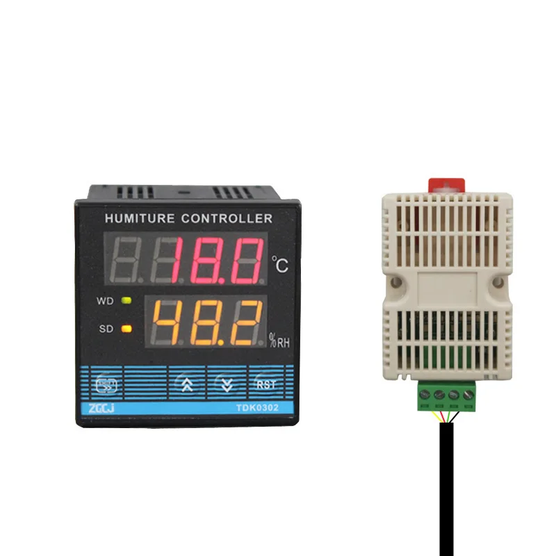 

-40~120‘C 0.0-99.9%RH digital TDK0302 temperature and humidity controller with a 2 in 1 sensor