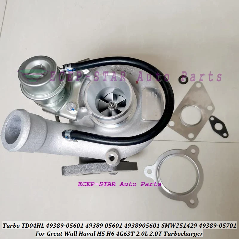 

Турбо TD04HL 49389-05601 49389-05620 49389-05701 49389-05700 для Great Wall Haval H5 H6 4G63T 2.0L 2.0T SMW 251429 49389-05600