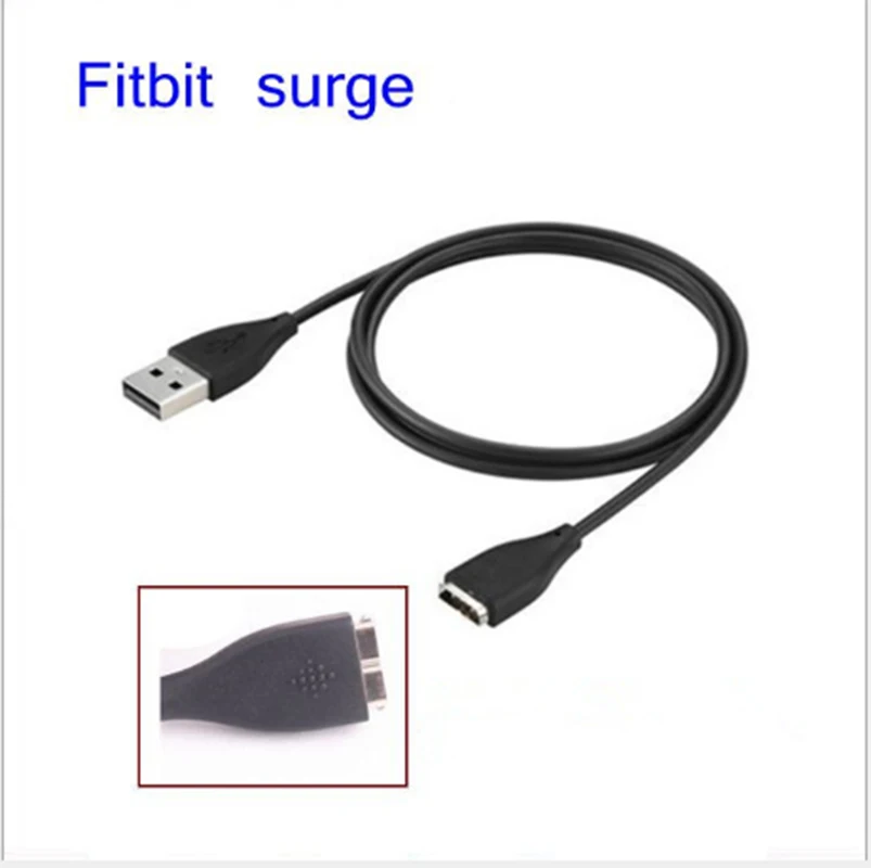 1M USB Fast Charging Cable Base cargador de smartwatch caricatore smartwatch Cradle Dock Charger For Fitbit Surge Dropshipping