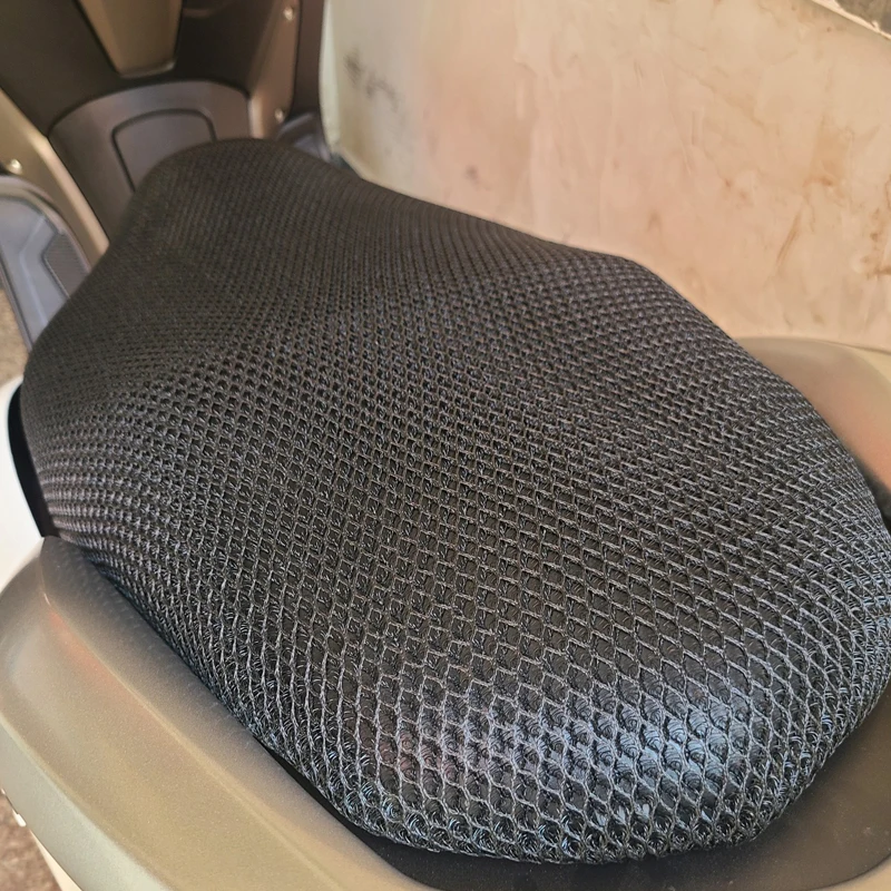 Seat Cushion Cover For Yamaha NMAX 155 NMAX125 NMAX155 N-MAX 125 Motorcycle Accessories Mesh Fabric Breathable Saddle Grid Pad