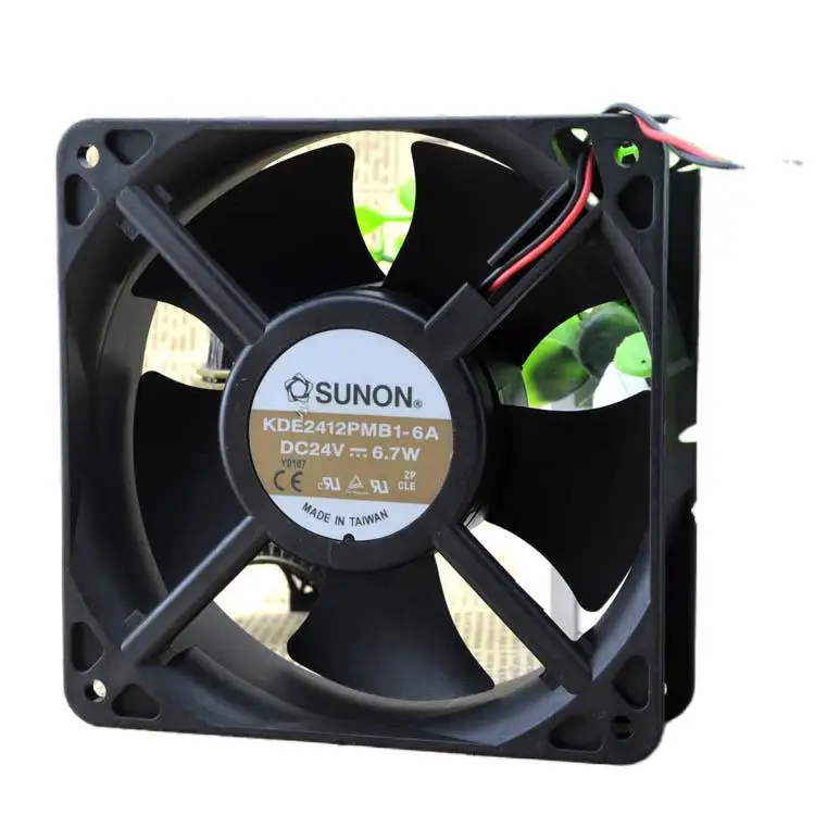 

Sunon KDE2412PMB1-6A 12cm 12038 24V 10.3W Siemens Inverter Fan