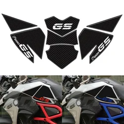 F800GS ADV Sticker 3D Carbon Fiber Motorcycle Accessories Fuel Tank Pad Cover Protector Decals For F800 GS Adventure 2013-2018