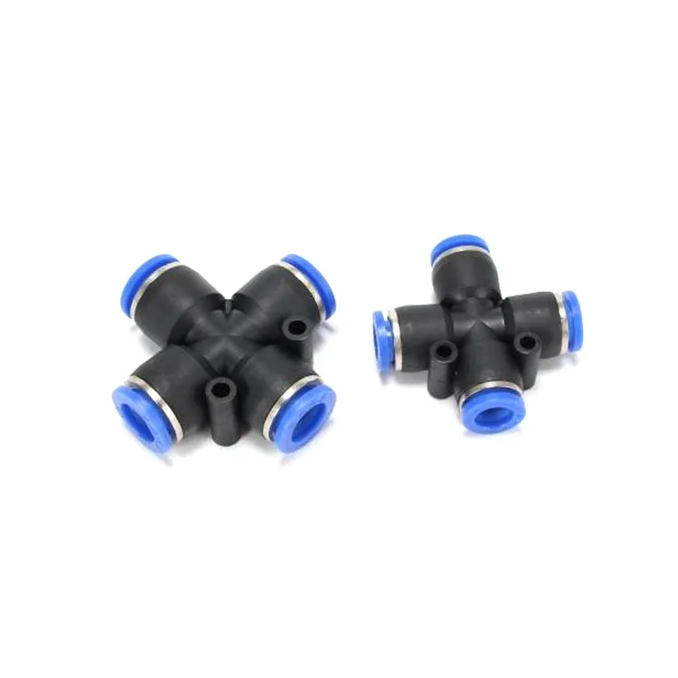 Pneumatic Fittings Pipe Connector Tube 4 5 14mm OD Hose Reducing 8 10 12mm PG PVG PEG PW PZAG Plastic Push In Air Quick Fitting