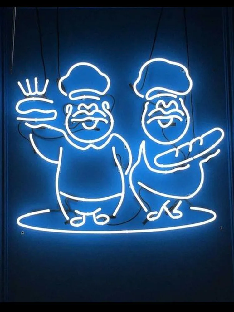 

Neon Sign For Burger man handcraft Glass Tubes Commercial food Home Lamp resterant light advertise custom DESIGN Handmade light