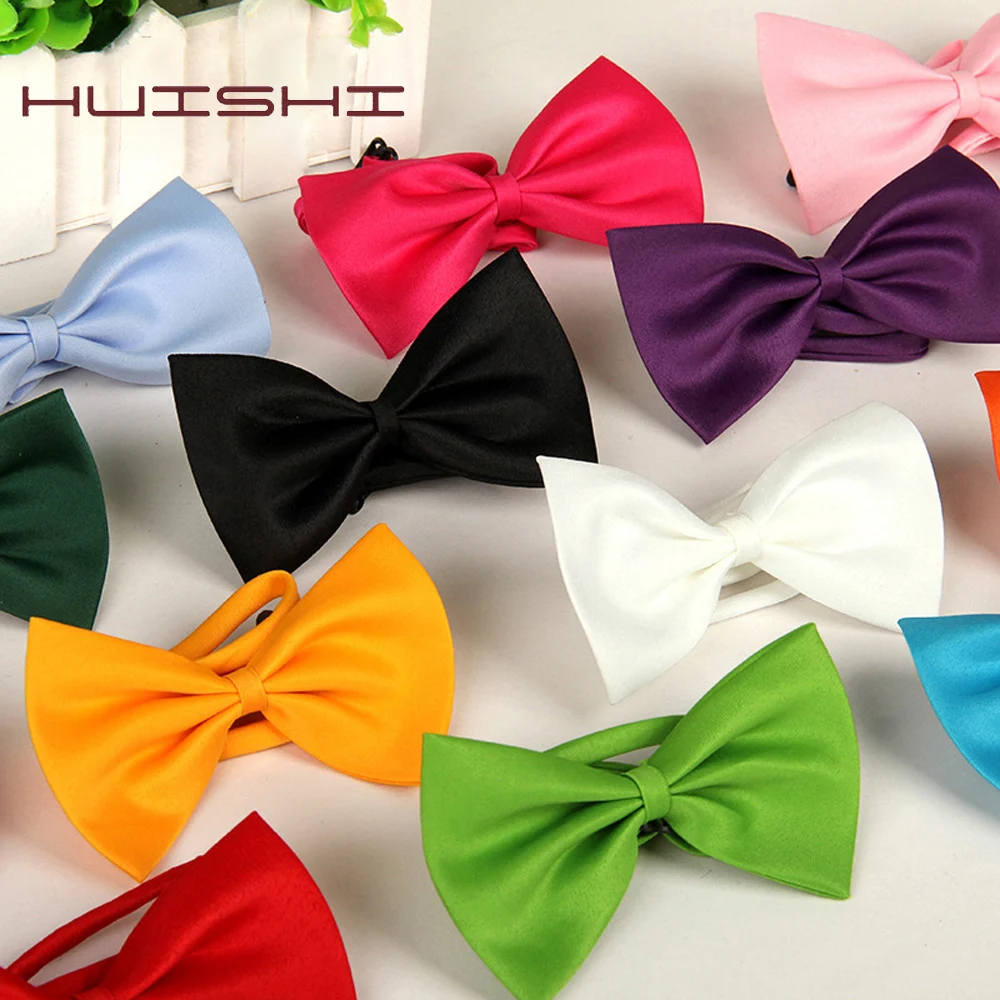 

100pc Children Bow Tie Mix Color Adjustable Fashion Shirts Bowtie Necktie Toy Cat Dog Rabbit Tie Wholesale Pet Cravat For Party