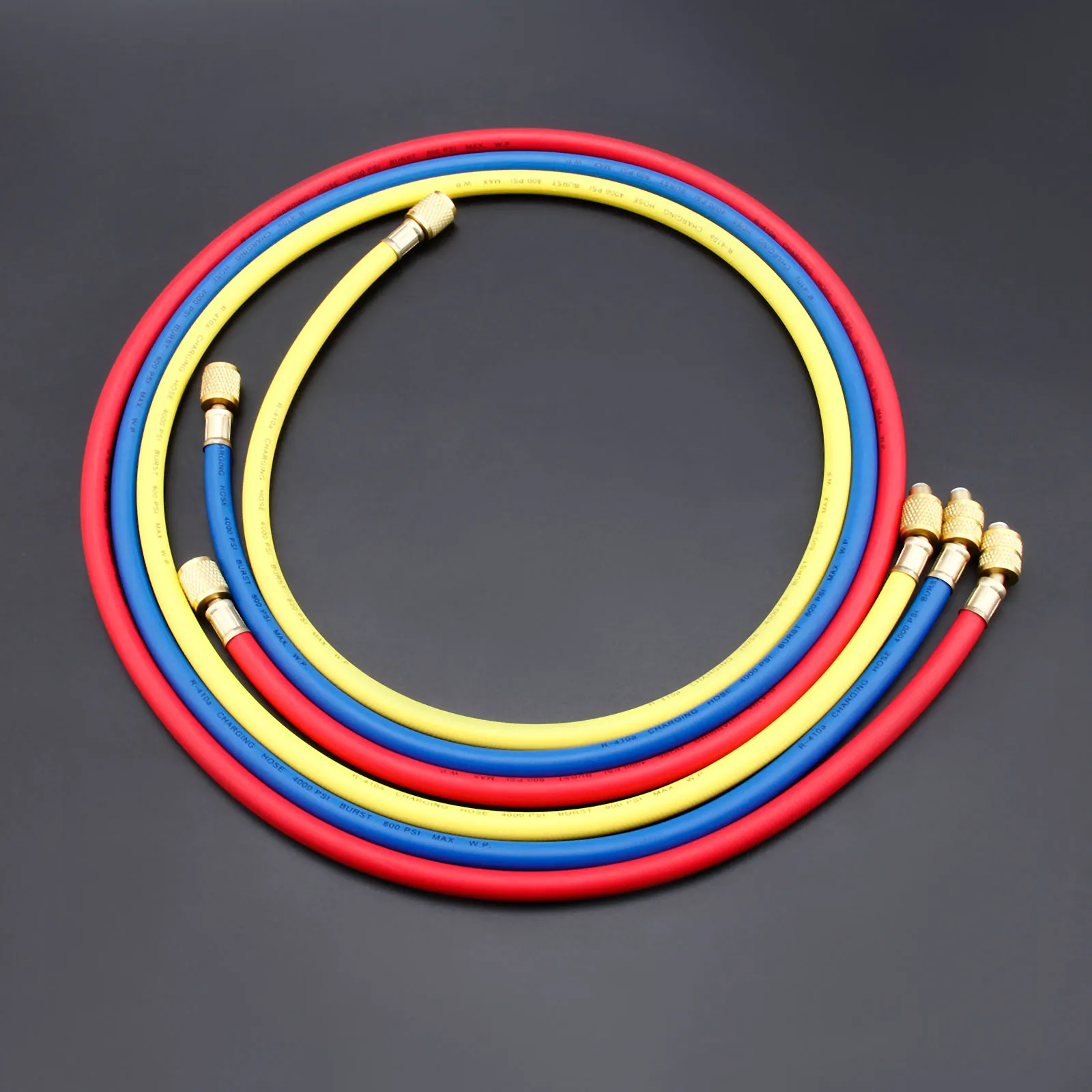 3Pcs 400PSI 800PSI Charging Hoses 60